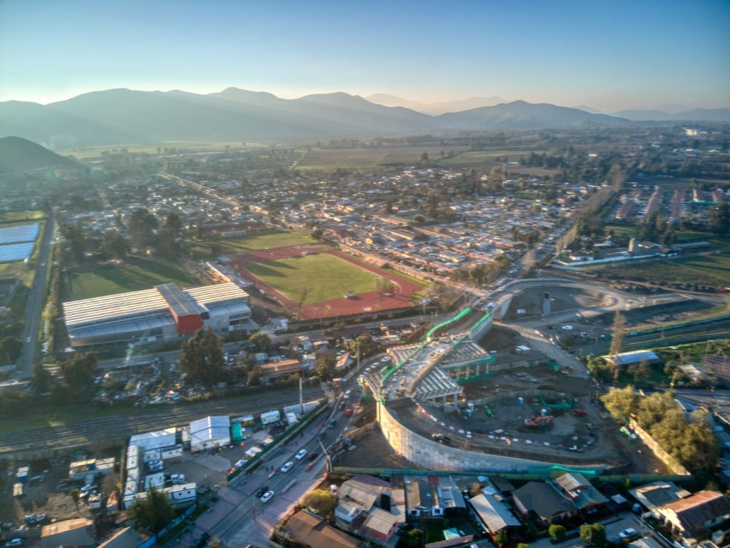 Corredora de Propiedades Talagante | Vista Aérea desde Lucas Pacheco